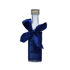 Sticluta mir cu panglica bleumarin pentru botez, 100 ml, REC334