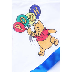 Trusou imprimat cu Winnie The Pooh pentru botez, 6 piese, albastru electric, Recostore, REC2221